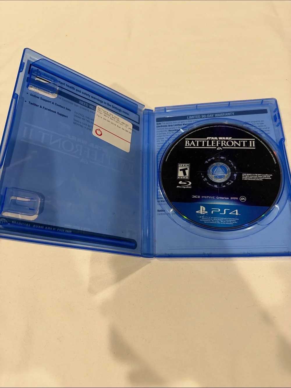 Sony PS4 Star Wars Battlefront II - Blue Case